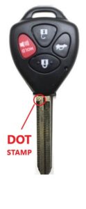 Toyota Dot Key